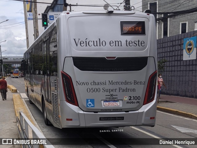 Mobibrasil São Lourenço >>> Mobi-PE 2.100 na cidade de Recife, Pernambuco, Brasil, por Daniel Henrique. Número da foto: #10474214.