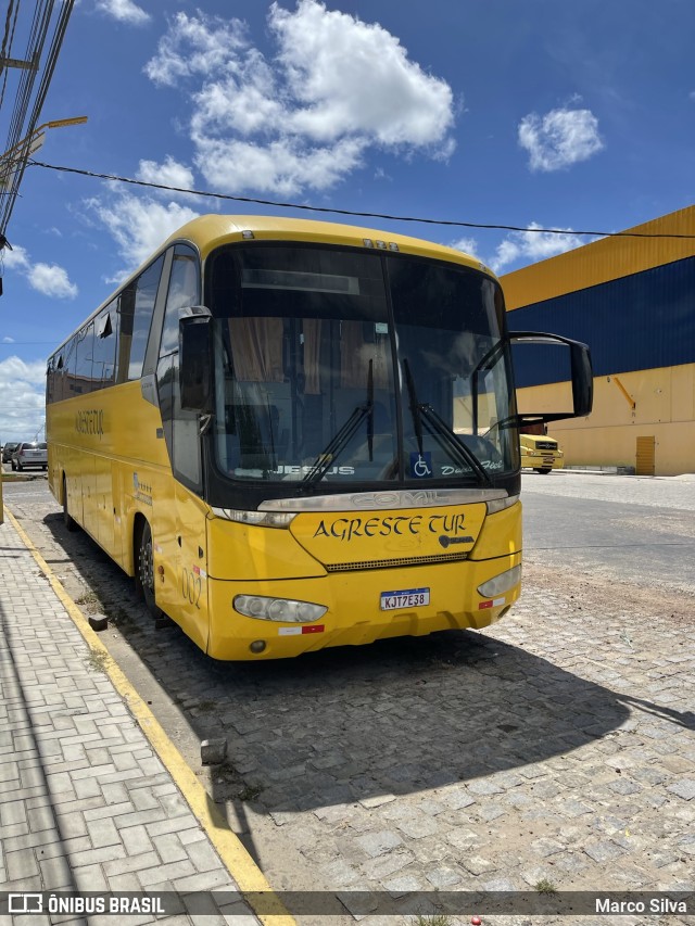 Agreste Tur - Agreste Transporte e Turismo 002 na cidade de Nova Cruz, Rio Grande do Norte, Brasil, por Marco Silva. Número da foto: #10472125.