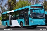 Metbus 1108 na cidade de Maipú, Santiago, Metropolitana de Santiago, Chile, por Franz Hecher. ID da foto: :id.