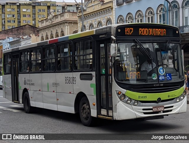 Viação Nossa Senhora de Lourdes B58089 na cidade de Rio de Janeiro, Rio de Janeiro, Brasil, por Jorge Gonçalves. Número da foto: #10475485.
