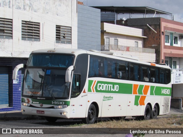Empresa Gontijo de Transportes 14610 na cidade de Caruaru, Pernambuco, Brasil, por Lenilson da Silva Pessoa. Número da foto: #10475516.