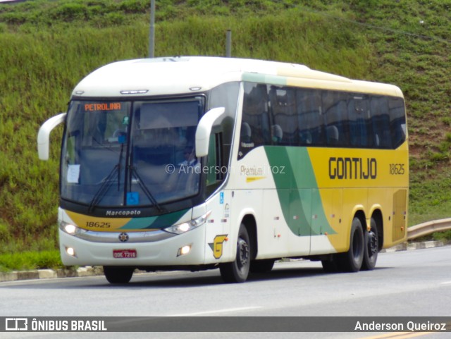 Empresa Gontijo de Transportes 18625 na cidade de Vitória da Conquista, Bahia, Brasil, por Anderson Queiroz. ID da foto: 10476542.