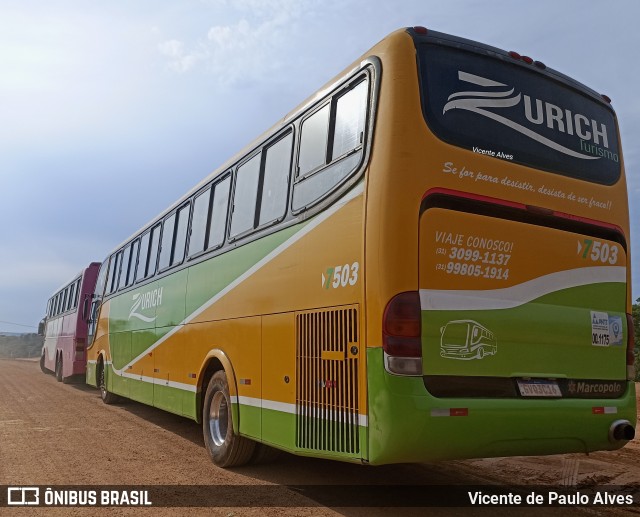 Zurich Turismo 7503 na cidade de Lagoa Santa, Minas Gerais, Brasil, por Vicente de Paulo Alves. Número da foto: #10475426.
