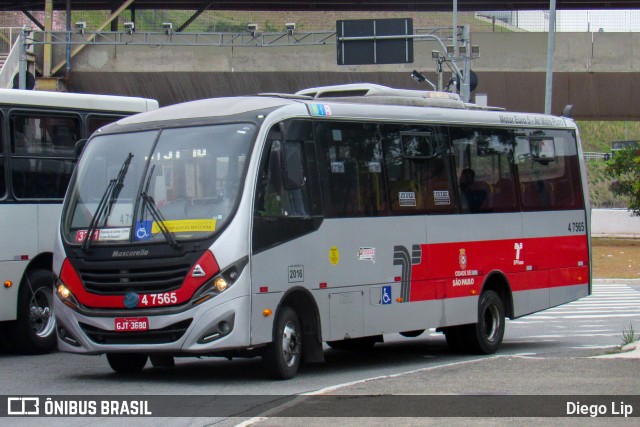 Pêssego Transportes 4 7565 na cidade de São Paulo, São Paulo, Brasil, por Diego Lip. ID da foto: 10476753.