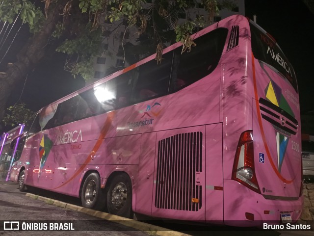 Nova América Turismo 2500 na cidade de Belo Horizonte, Minas Gerais, Brasil, por Bruno Santos. Número da foto: #10476446.