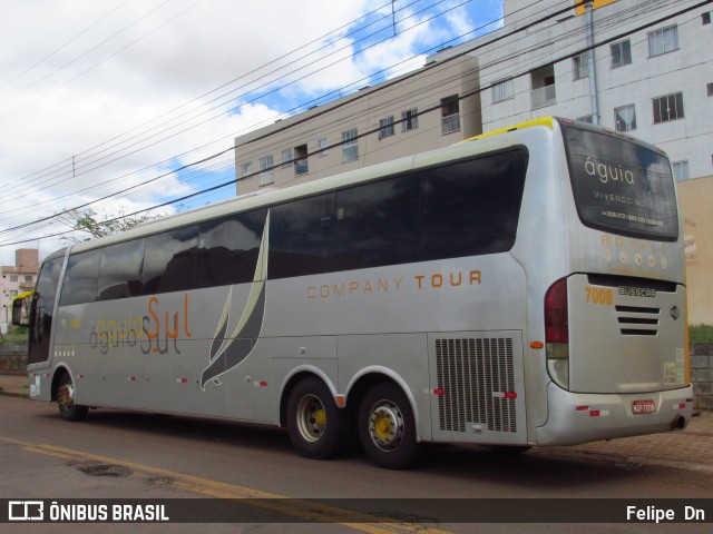 Águia Sul Turismo 7008 na cidade de Cascavel, Paraná, Brasil, por Felipe  Dn. Número da foto: #10476917.