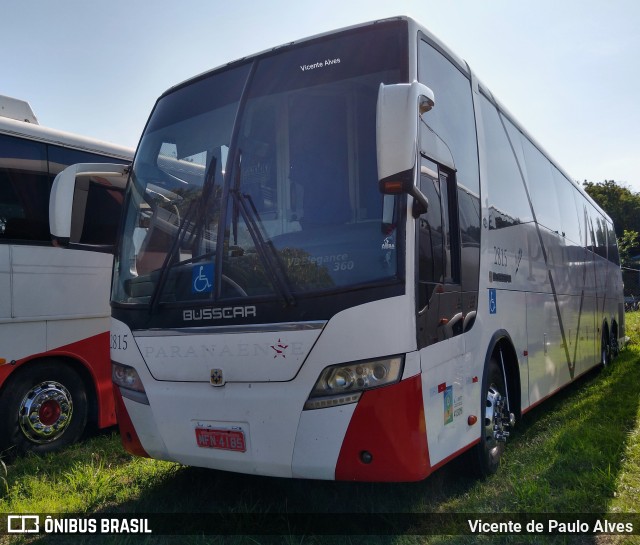 Paranaense Turismo 2815 na cidade de Aparecida, São Paulo, Brasil, por Vicente de Paulo Alves. ID da foto: 10475467.