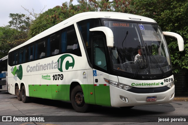 Viação Continental de Transportes 1079 na cidade de São Paulo, São Paulo, Brasil, por jessé pereira. ID da foto: 10476526.