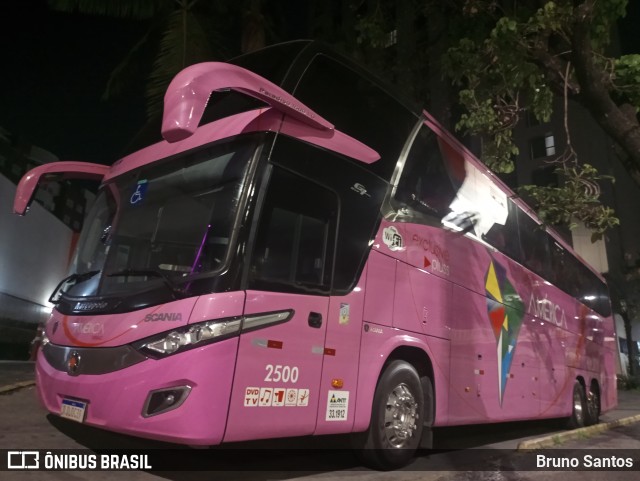 Nova América Turismo 2500 na cidade de Belo Horizonte, Minas Gerais, Brasil, por Bruno Santos. Número da foto: #10476435.