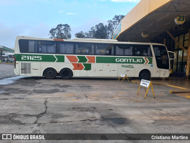 Empresa Gontijo de Transportes 21125 na cidade de Perdões, Minas Gerais, Brasil, por Cristiano Martins. ID da foto: 10478080.