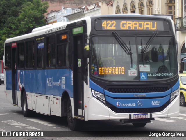 Transurb A72051 na cidade de Rio de Janeiro, Rio de Janeiro, Brasil, por Jorge Gonçalves. ID da foto: 10479516.