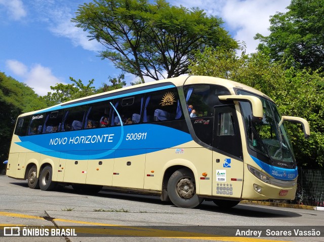 Viação Novo Horizonte 500911 na cidade de São Paulo, São Paulo, Brasil, por Andrey  Soares Vassão. Número da foto: #10480938.