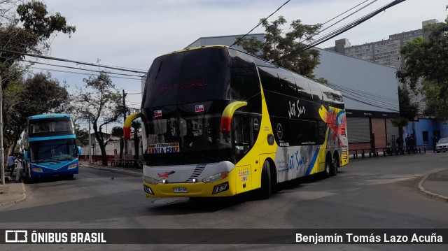 Jet Sur 222 na cidade de Estación Central, Santiago, Metropolitana de Santiago, Chile, por Benjamín Tomás Lazo Acuña. ID da foto: 10480092.