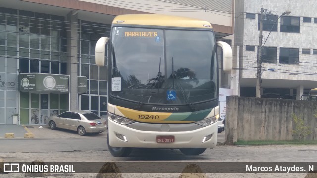 Empresa Gontijo de Transportes 19240 na cidade de Cachoeiro de Itapemirim, Espírito Santo, Brasil, por Marcos Ataydes. N. Número da foto: #10480863.