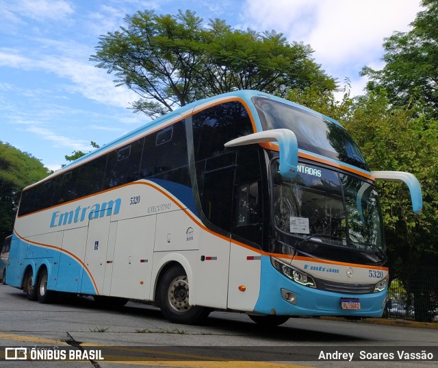 Emtram 5320 na cidade de São Paulo, São Paulo, Brasil, por Andrey  Soares Vassão. Número da foto: #10480268.