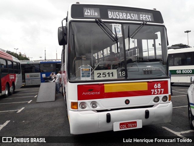 Himalaia Transportes > Ambiental Transportes Urbanos 68 7577 na cidade de São Paulo, São Paulo, Brasil, por Luiz Henrique Fornazari Toledo. ID da foto: 10479628.