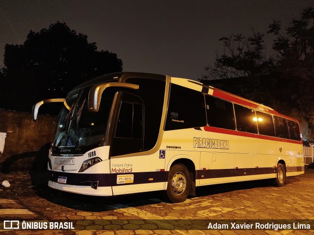 Viação Piracicabana 1688 na cidade de Cubatão, São Paulo, Brasil, por Adam Xavier Rodrigues Lima. Número da foto: #10478399.