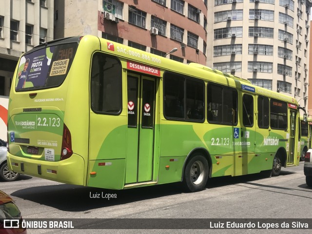 Santo Antônio Transportes Niterói 2.2.123 na cidade de Niterói, Rio de Janeiro, Brasil, por Luiz Eduardo Lopes da Silva. Número da foto: #10480974.