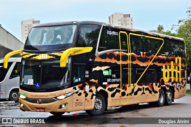 UTIL - União Transporte Interestadual de Luxo 13906 na cidade de Mogi das Cruzes, São Paulo, Brasil, por Douglas Alvim. Número da foto: #10479617.