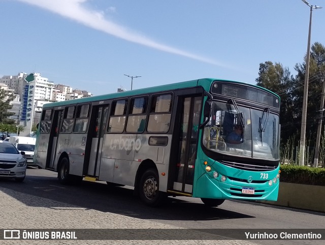 VSFL - Viação São Francisco 733 na cidade de Juiz de Fora, Minas Gerais, Brasil, por Yurinhoo Clementino. ID da foto: 10479037.