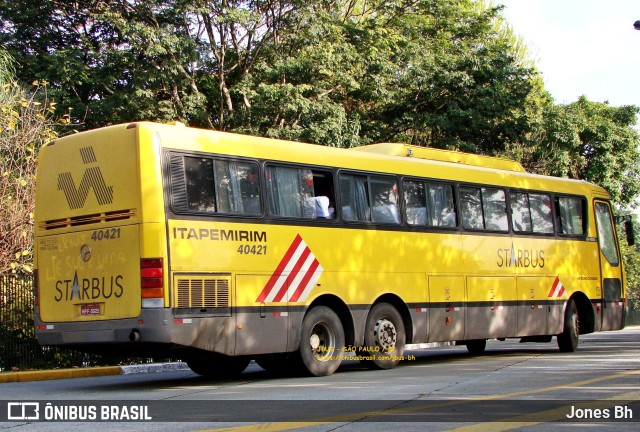 Viação Itapemirim 40421 na cidade de São Paulo, São Paulo, Brasil, por Jones Bh. ID da foto: 10480198.