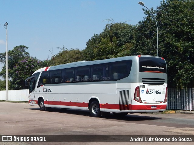 Expresso Maringá 6016 na cidade de Curitiba, Paraná, Brasil, por André Luiz Gomes de Souza. ID da foto: 10480282.