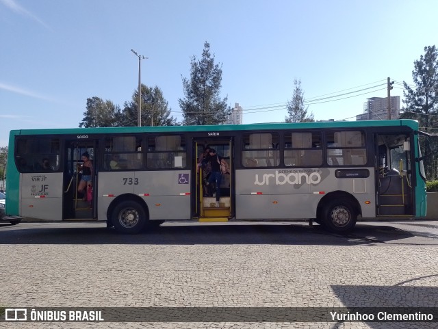VSFL - Viação São Francisco 733 na cidade de Juiz de Fora, Minas Gerais, Brasil, por Yurinhoo Clementino. Número da foto: #10479046.