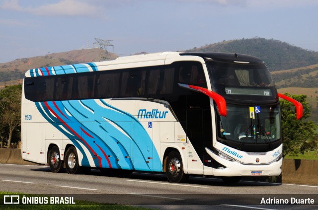 Malitur Turismo 11500 na cidade de Roseira, São Paulo, Brasil, por Adriano Duarte. Número da foto: #10478461.