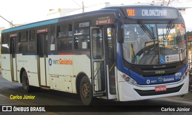 Rápido Araguaia 50718 na cidade de Goiânia, Goiás, Brasil, por Carlos Júnior. ID da foto: 10477933.