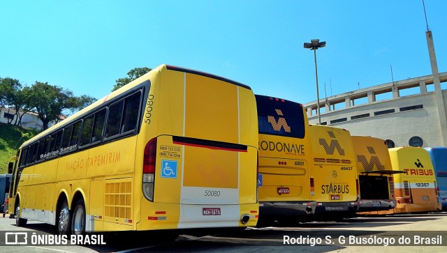 Viação Itapemirim 50080 na cidade de São Paulo, São Paulo, Brasil, por Rodrigo S. G Busólogo do Brasil. ID da foto: 10484303.