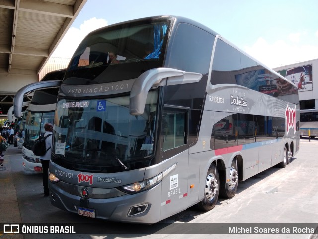 Auto Viação 1001 RJ 108.1131 na cidade de Rio de Janeiro, Rio de Janeiro, Brasil, por Michel Soares da Rocha. ID da foto: 10484217.