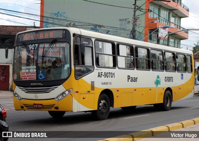 Viação Forte AF-90701 na cidade de Belém, Pará, Brasil, por Victor Hugo. Número da foto: #10483214.