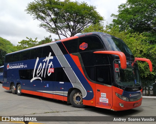 Expresso Adamantina 421808 na cidade de São Paulo, São Paulo, Brasil, por Andrey  Soares Vassão. ID da foto: 10484394.