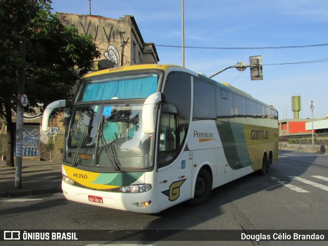 Empresa Gontijo de Transportes 14350 na cidade de Belo Horizonte, Minas Gerais, Brasil, por Douglas Célio Brandao. ID da foto: 10484362.