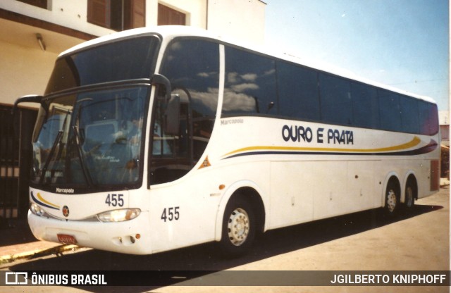 Viação Ouro e Prata 455 na cidade de Sarandi, Rio Grande do Sul, Brasil, por JGILBERTO KNIPHOFF. Número da foto: #10481470.