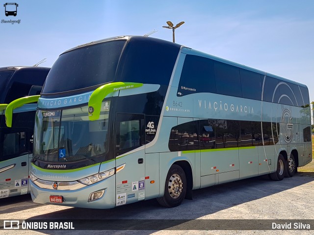 Viação Garcia 8642 na cidade de Brasília, Distrito Federal, Brasil, por David Silva. Número da foto: #10484704.