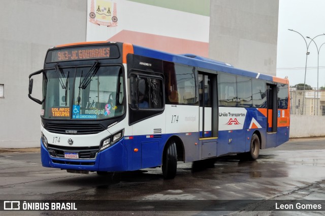 União Transportes 174 na cidade de Várzea Grande, Mato Grosso, Brasil, por Leon Gomes. Número da foto: #10482122.