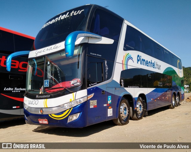 Pimentel Turismo 14400 na cidade de Aparecida, São Paulo, Brasil, por Vicente de Paulo Alves. ID da foto: 10481099.