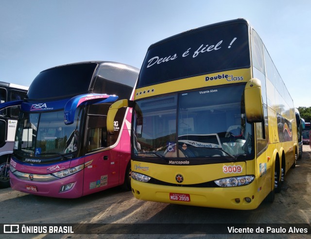 Vilanova Turismo 3009 na cidade de Aparecida, São Paulo, Brasil, por Vicente de Paulo Alves. Número da foto: #10481076.