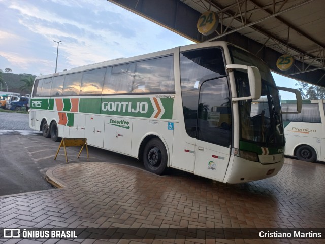 Empresa Gontijo de Transportes 21125 na cidade de Perdões, Minas Gerais, Brasil, por Cristiano Martins. ID da foto: 10483685.