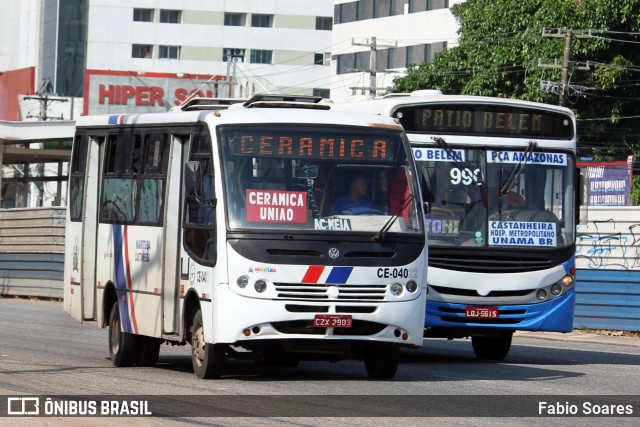 Coopturismo CE-04022 na cidade de Ananindeua, Pará, Brasil, por Fabio Soares. ID da foto: 10484343.