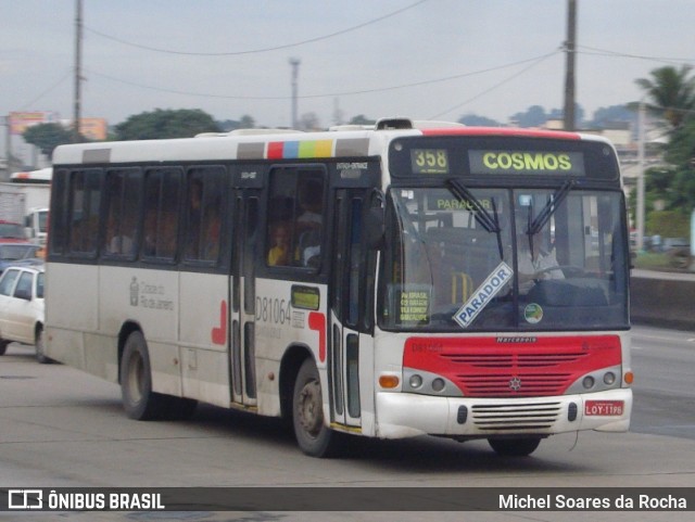 Rio Rotas Transporte e Turismo D81064 na cidade de Rio de Janeiro, Rio de Janeiro, Brasil, por Michel Soares da Rocha. ID da foto: 10484080.