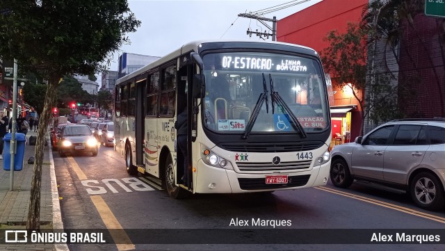 VIPE - Viação Padre Eustáquio 1443 na cidade de São Paulo, São Paulo, Brasil, por Alex Marques. ID da foto: 10484866.