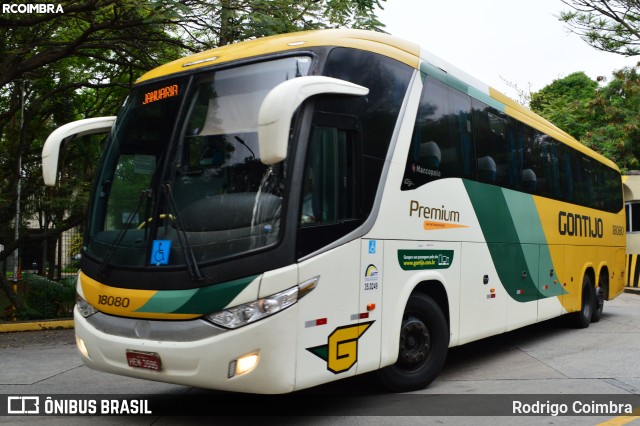 Empresa Gontijo de Transportes 18080 na cidade de São Paulo, São Paulo, Brasil, por Rodrigo Coimbra. ID da foto: 10481934.