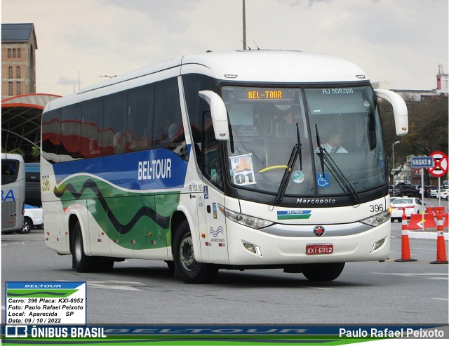 Bel-Tour Transportes e Turismo 396 na cidade de Aparecida, São Paulo, Brasil, por Paulo Rafael Peixoto. Número da foto: #10484269.
