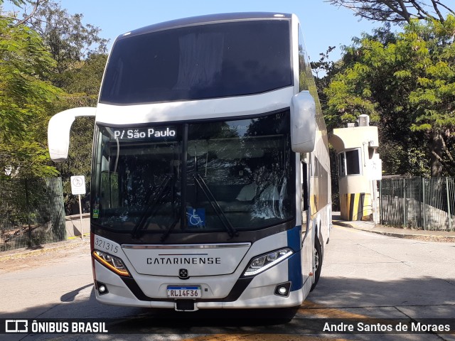 Auto Viação Catarinense 321315 na cidade de São Paulo, São Paulo, Brasil, por Andre Santos de Moraes. Número da foto: #10483076.