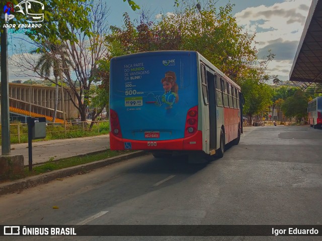 Expresso Unir 590 na cidade de Pedro Leopoldo, Minas Gerais, Brasil, por Igor Eduardo. ID da foto: 10484613.