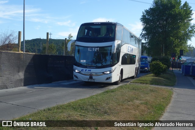 ETM - Empresa de Transporte Maullín 401 na cidade de Puerto Montt, Llanquihue, Los Lagos, Chile, por Sebastián Ignacio Alvarado Herrera. Número da foto: #10483800.