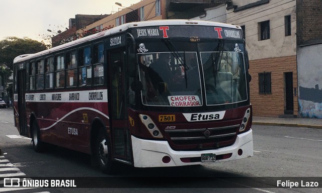 ETUSA 18 na cidade de Chorrillos, Lima, Lima Metropolitana, Peru, por Felipe Lazo. Número da foto: #10484740.