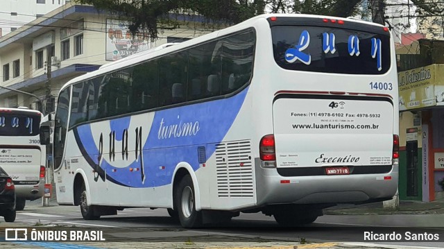 Luan Turismo 14003 na cidade de São Bernardo do Campo, São Paulo, Brasil, por Ricardo Santos. Número da foto: #10483976.